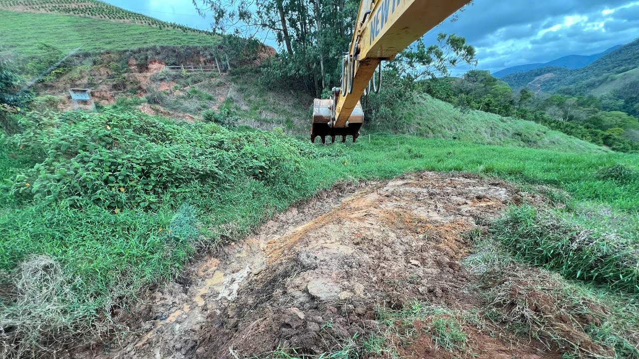 Quase não tem água LIMPANDO UM RIO DO LADO DE BAIXO DA LAGOA