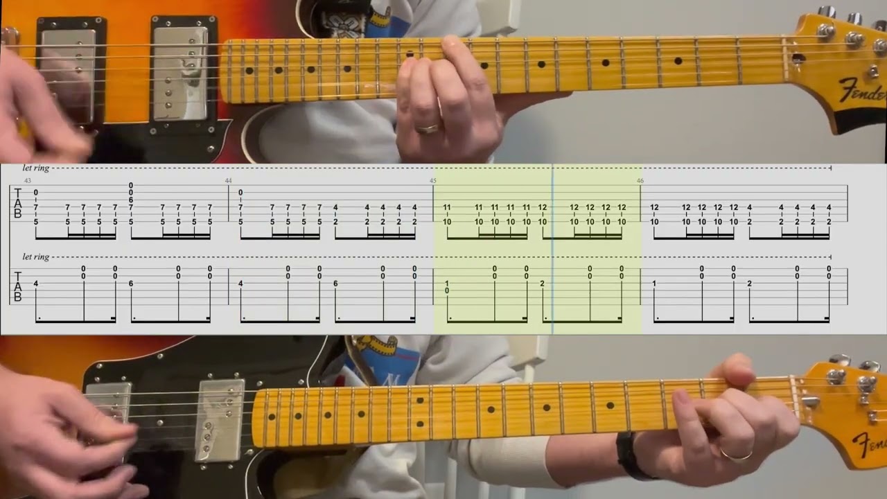 Days Were Golden - Sunny Day Real Estate Guitar Tab and Play Through