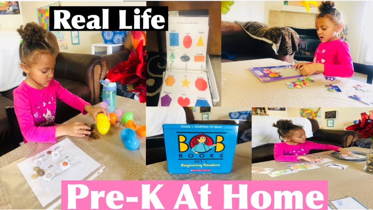 Pre-school at home // how to do school at home // Stephanie McQueen