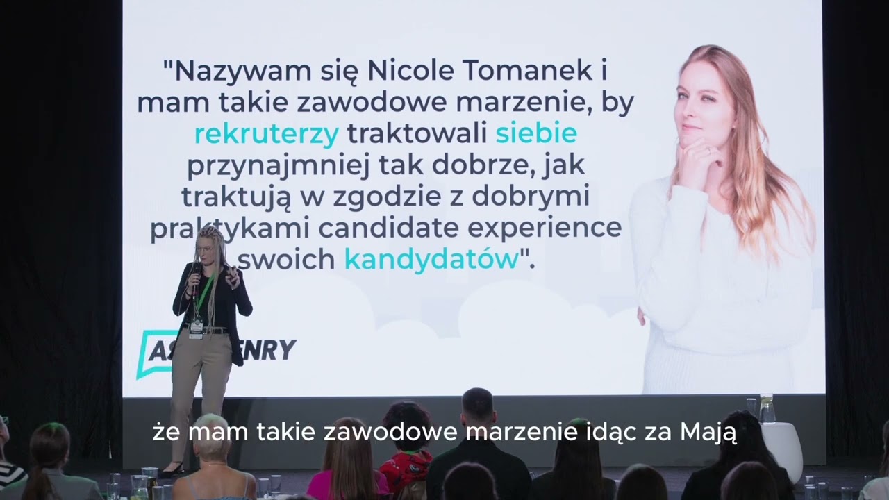 Nicole Tomanek - Jak zadbać nie tylko o kandydata, ale i o siebie? | HR Rangers 2024 🦸‍♀️🦸‍♂️