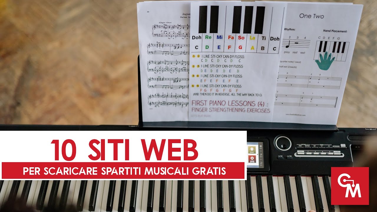 10 siti web per scaricare spartiti musicali gratis