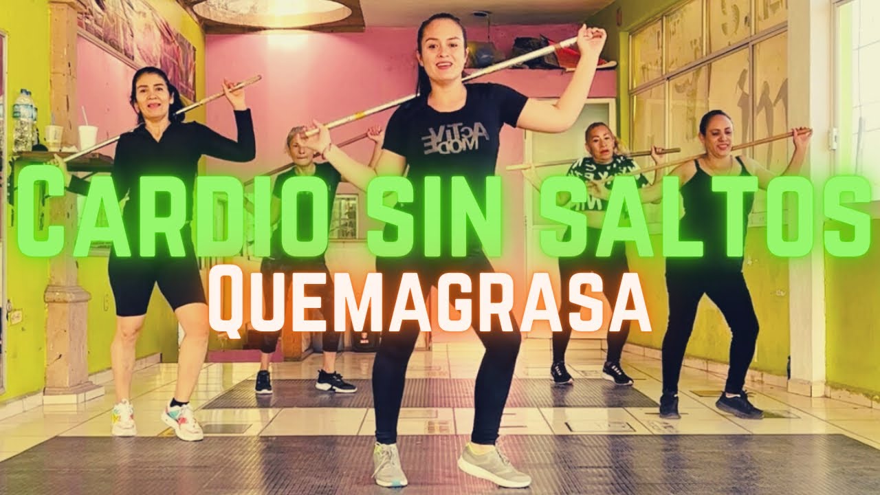 Reduce ABDOMEN y CINTURA | Cardio intenso SIN SALTOS para ADELGAZAR rápido | Abdomen de pie
