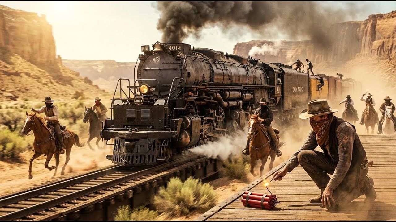 FULL STEAM AHEAD 🚂 Bluegrass Metal / Country Speed Rock | Great Train Robbery Action Music