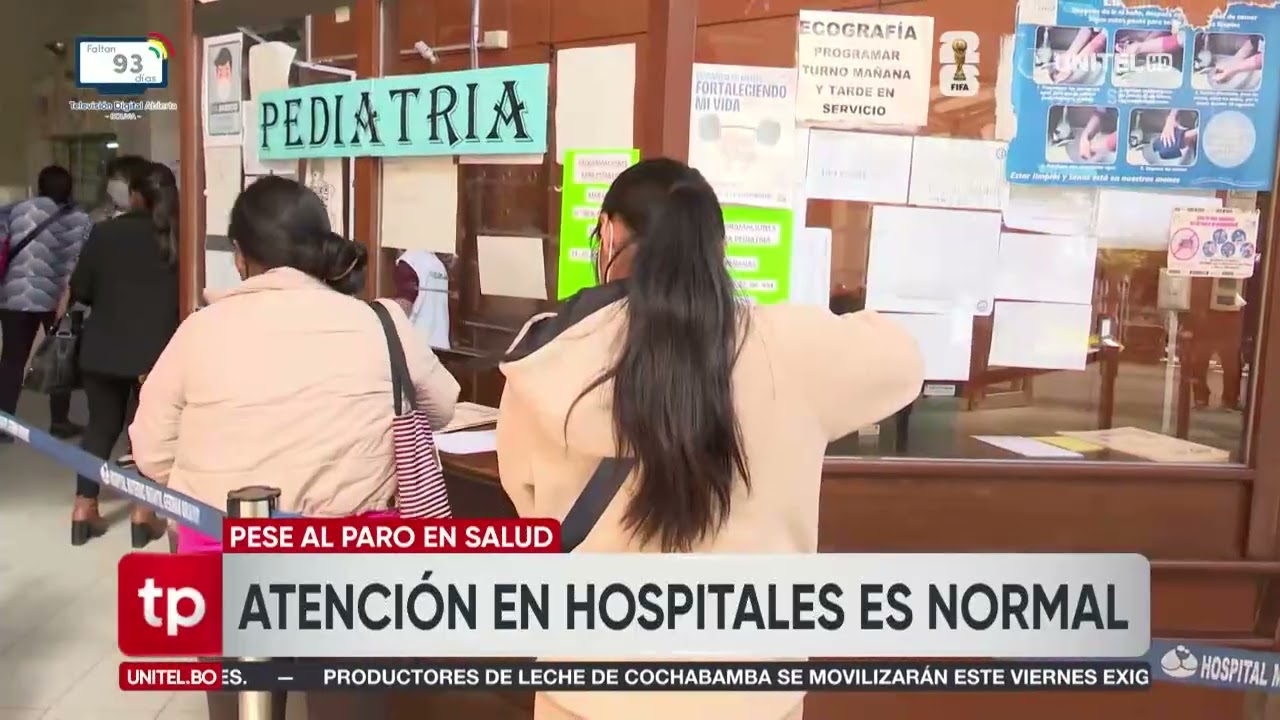 Pese al paro, este jueves la atención en hospitales de Cochabamba fue normal