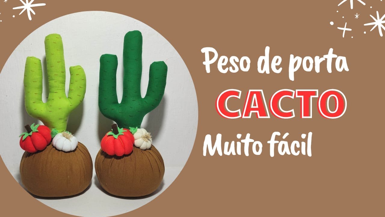 Esse peso de porta é diferente vem aprender o passo a passo todinho é  rápido