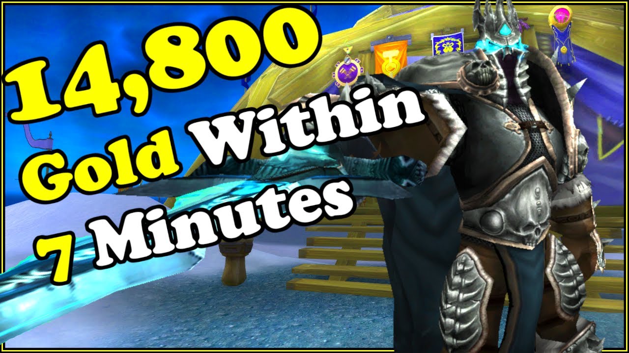 14,800 Gold Within 7 Minutes In WoW Dragonflight Gold Farm