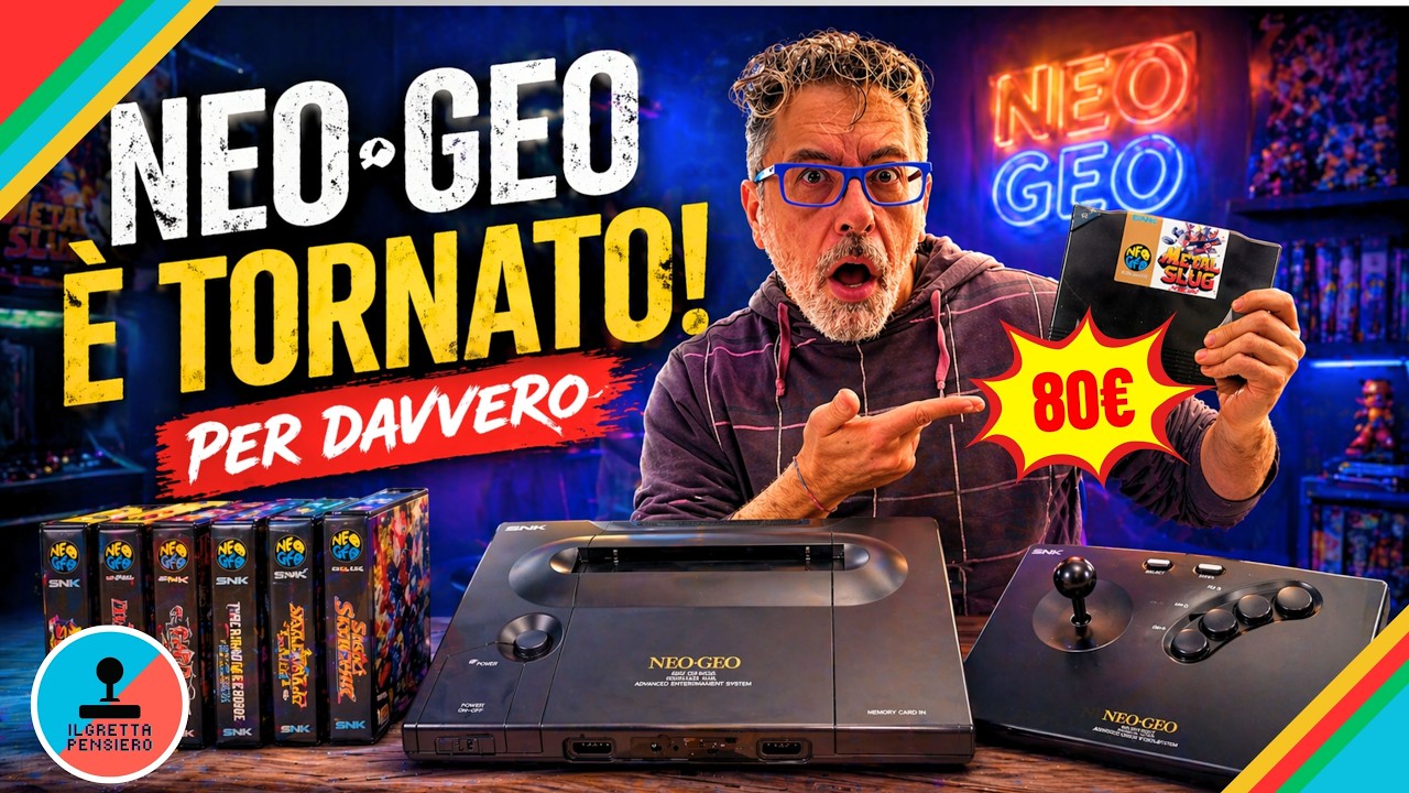 Neo Geo AES+ &egrave; tornato: ma 80&euro; a gioco hanno davvero senso?