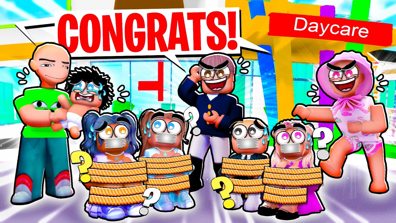 DAYCARE CRAZY SILLY AMAZING FUNNY ADVENTURES | Roblox | Brookhaven 🏡RP