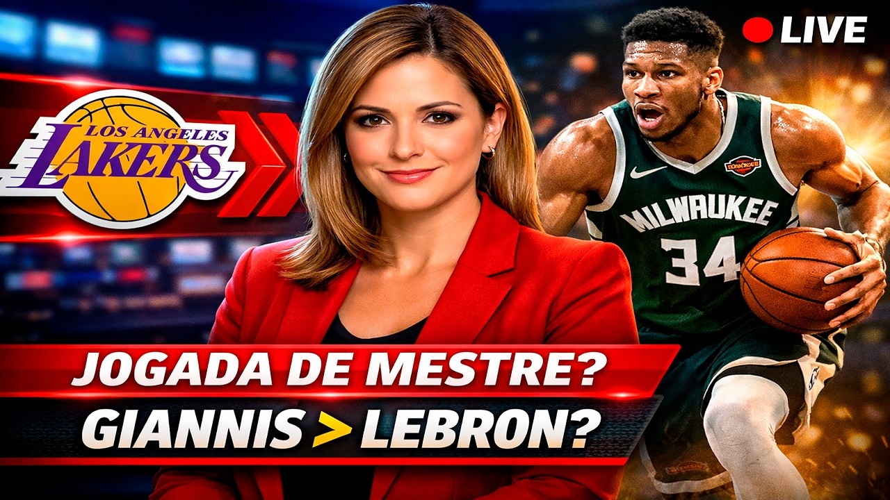 JOGADA DE MESTRE? A aposta SECRETA do Lakers: Giannis vale mais que LeBron AGORA?