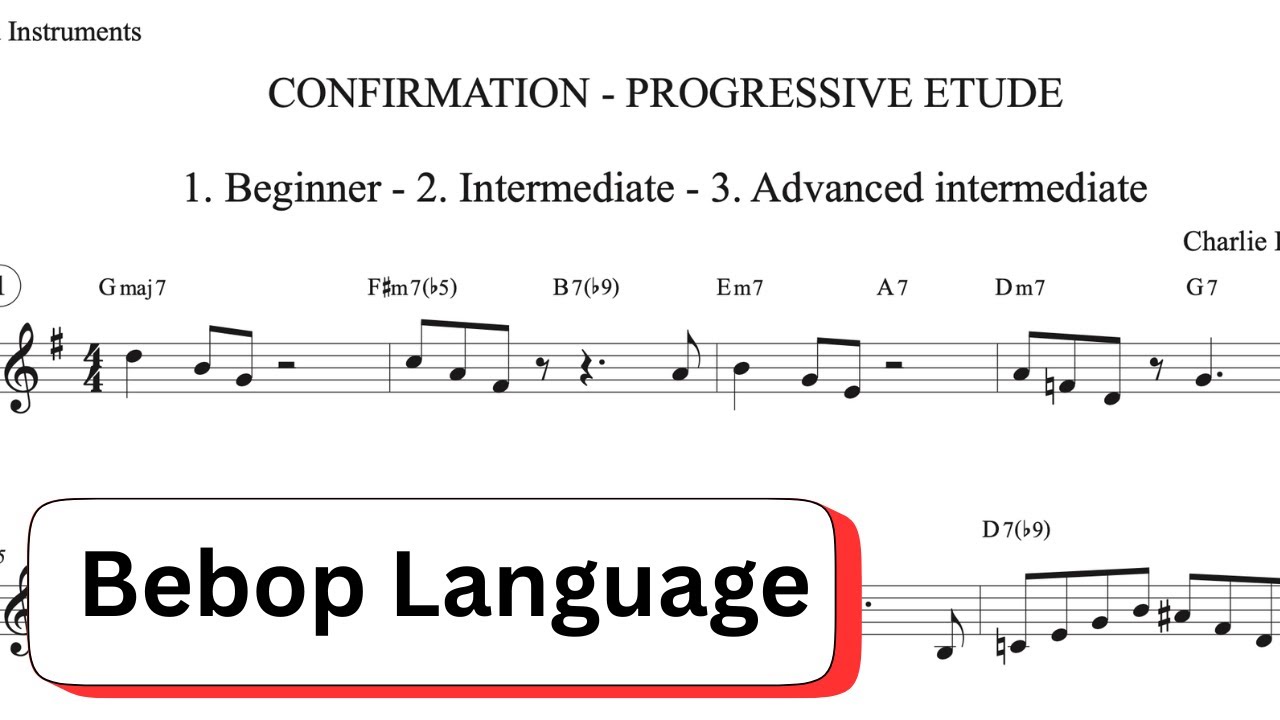 How to learn Bebop Language without theory overwhelm!