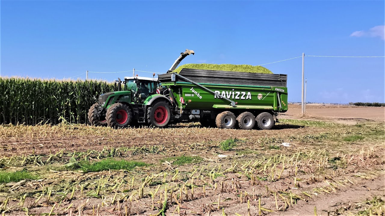 Trinciato 2022 | Fendt 828 & dumper Ravizza Jumbo 8000 SI | Drone View