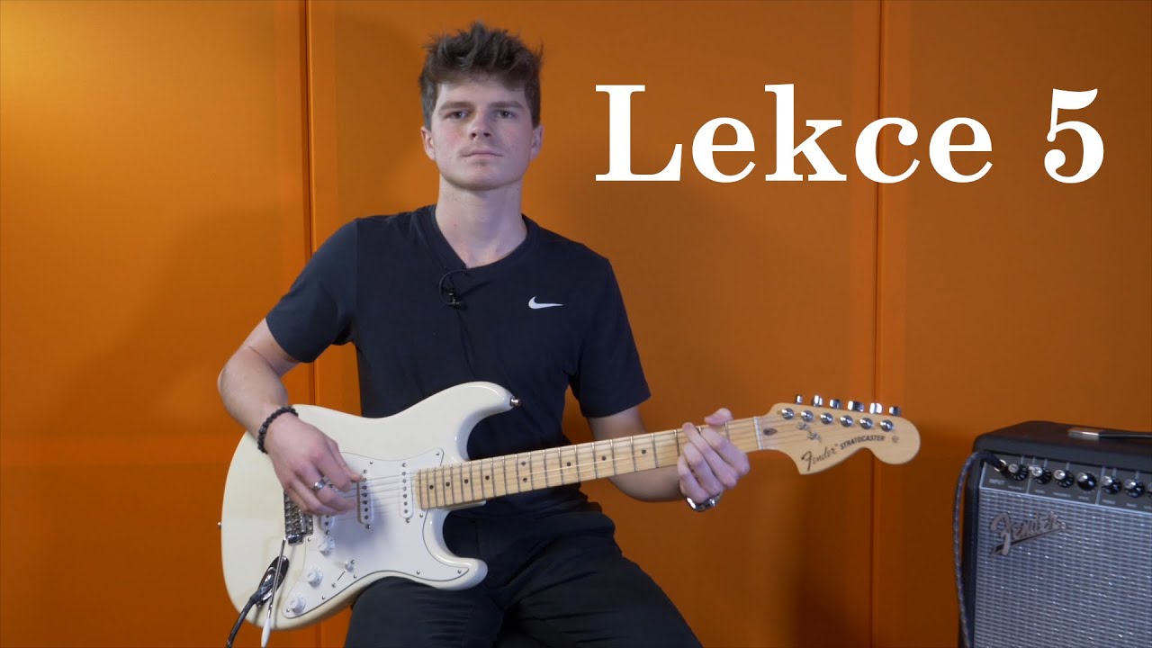 Kytara on-line - 5. lekce - Legato a vibrato