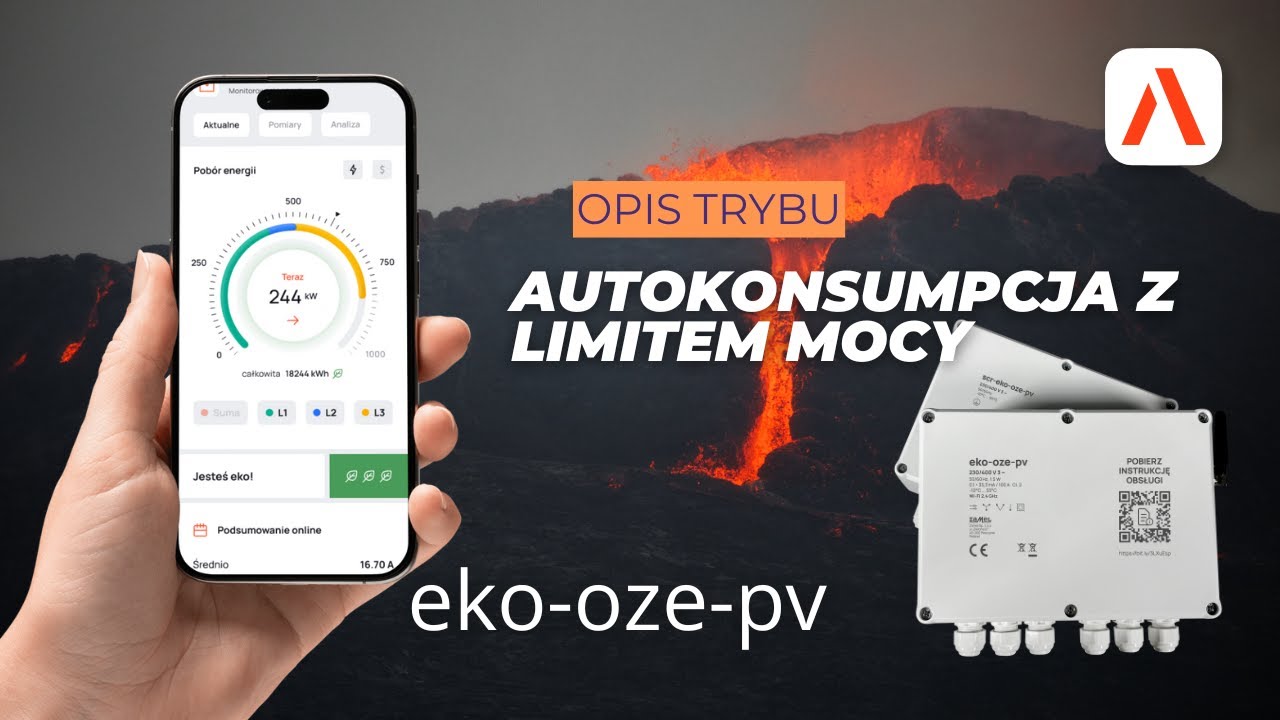 eko-oze-pv | Tryb Autokonsumpcja z limitem mocy