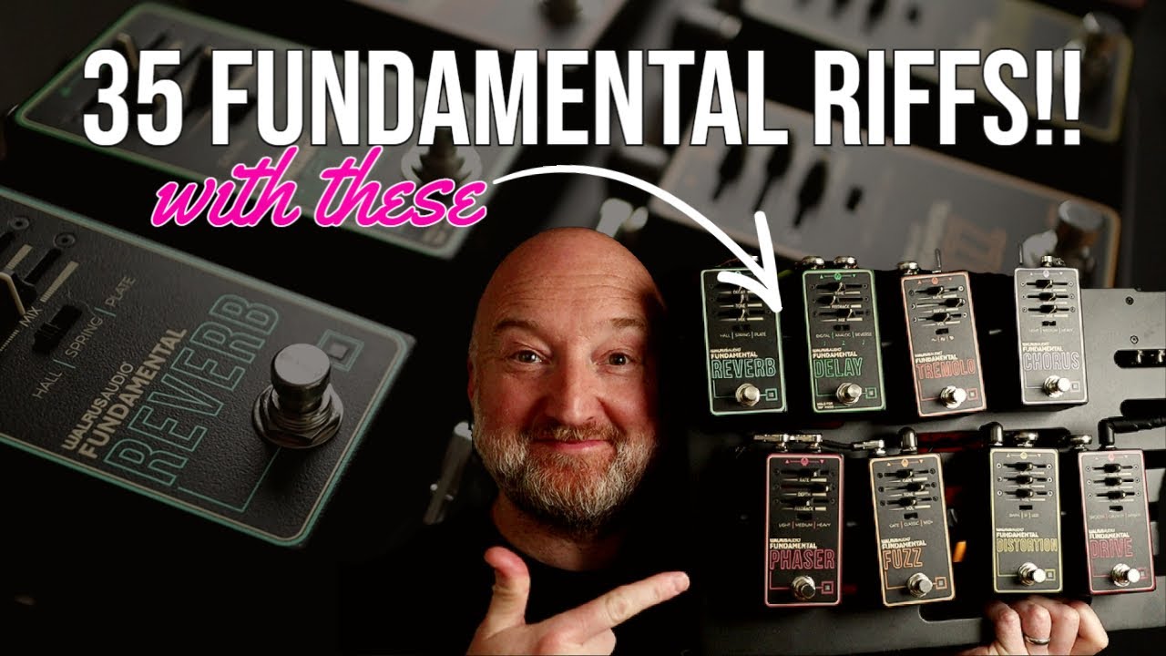 35 Riffs with the Walrus Audio Fundamental Series Pedals | First Impressions