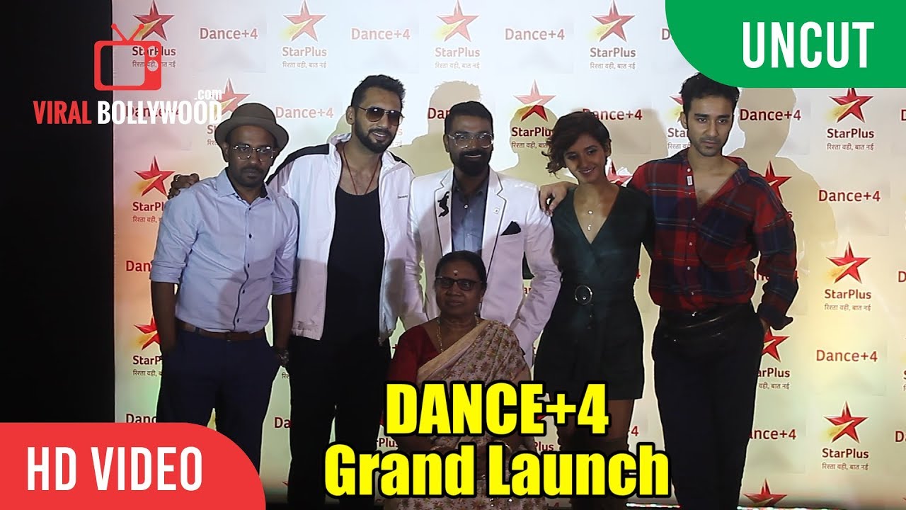 Star Plus Dance+4 GRAND Launch | Remo Dsouza, Dharmesh, Shakti, Raghav, Sumeet