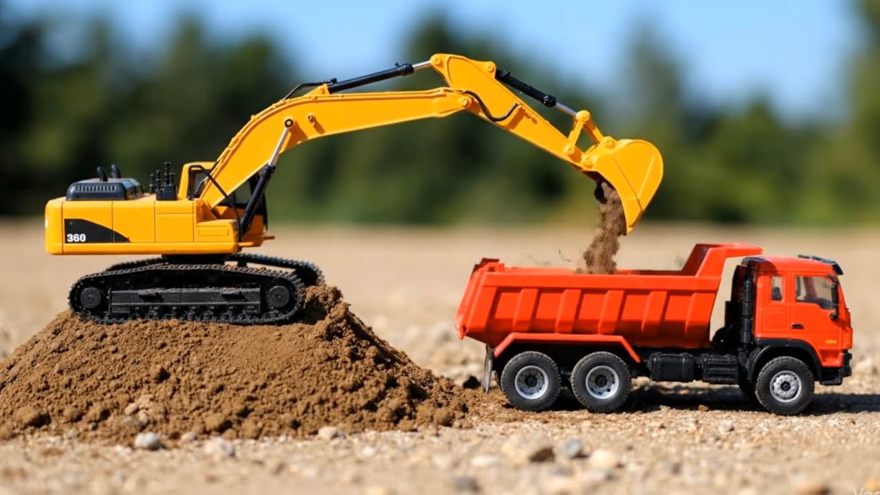RC Construction Gone Wild – Mud, Dirt, and Epic Road Building!