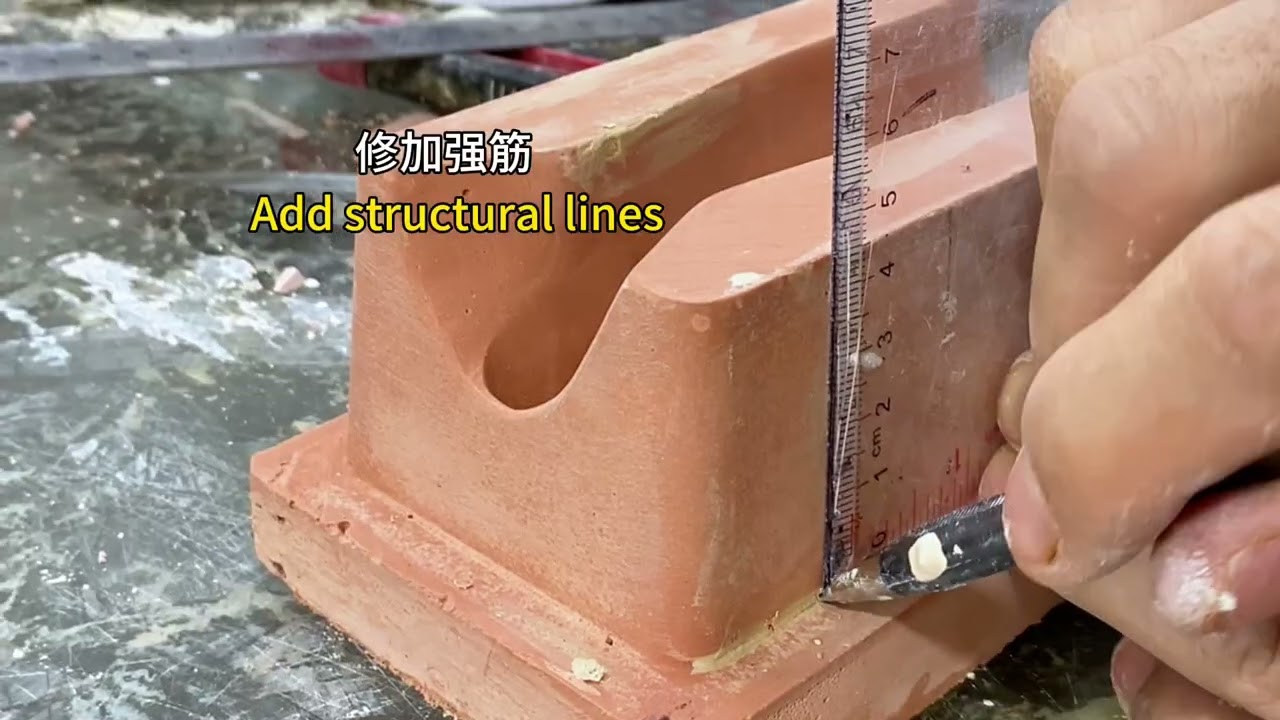 Comb inner tray packaging box manufacturing and handmade vacuum mold making