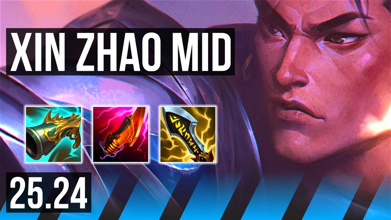 XIN ZHAO vs MEL (MID) | Press The Attack | EUNE Master | 25.24