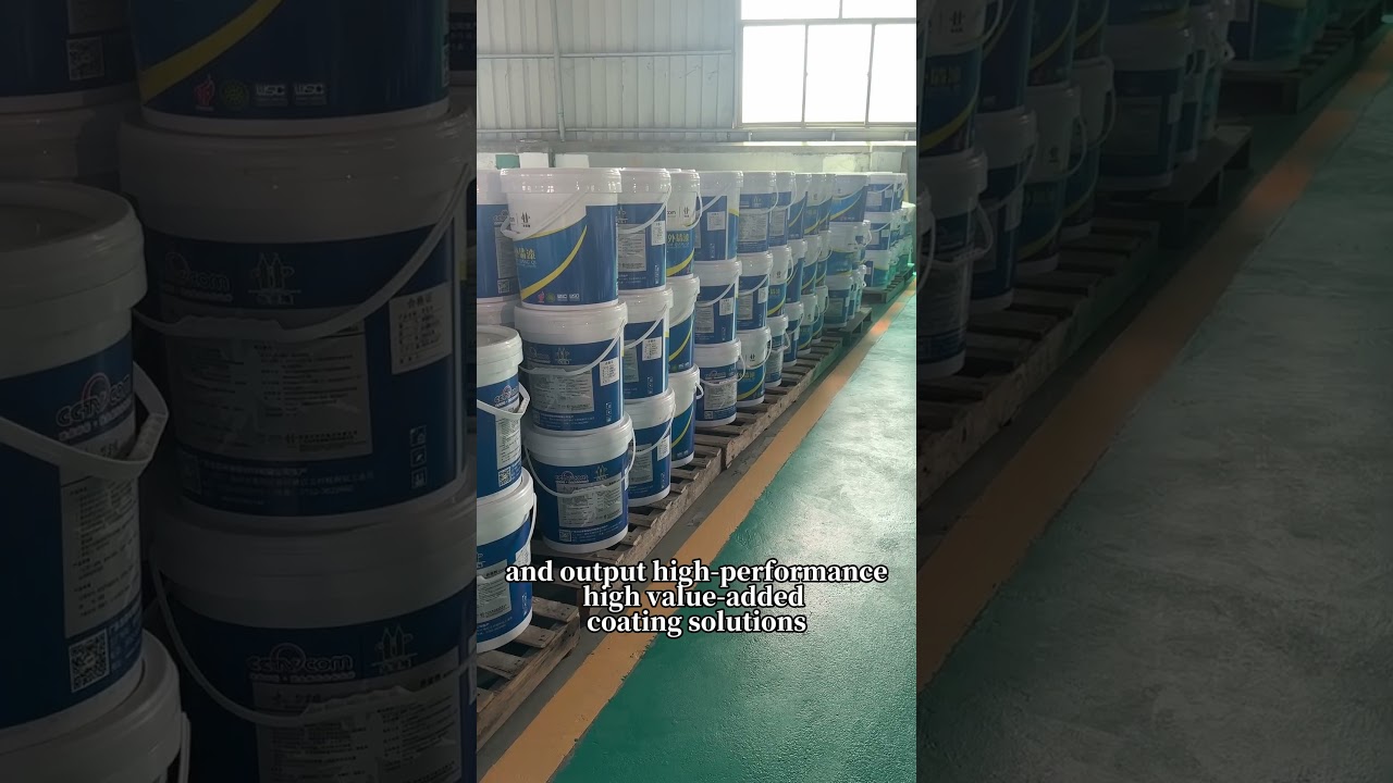 We are a paint factory in China that exports high-performance, high value-added paint solutions