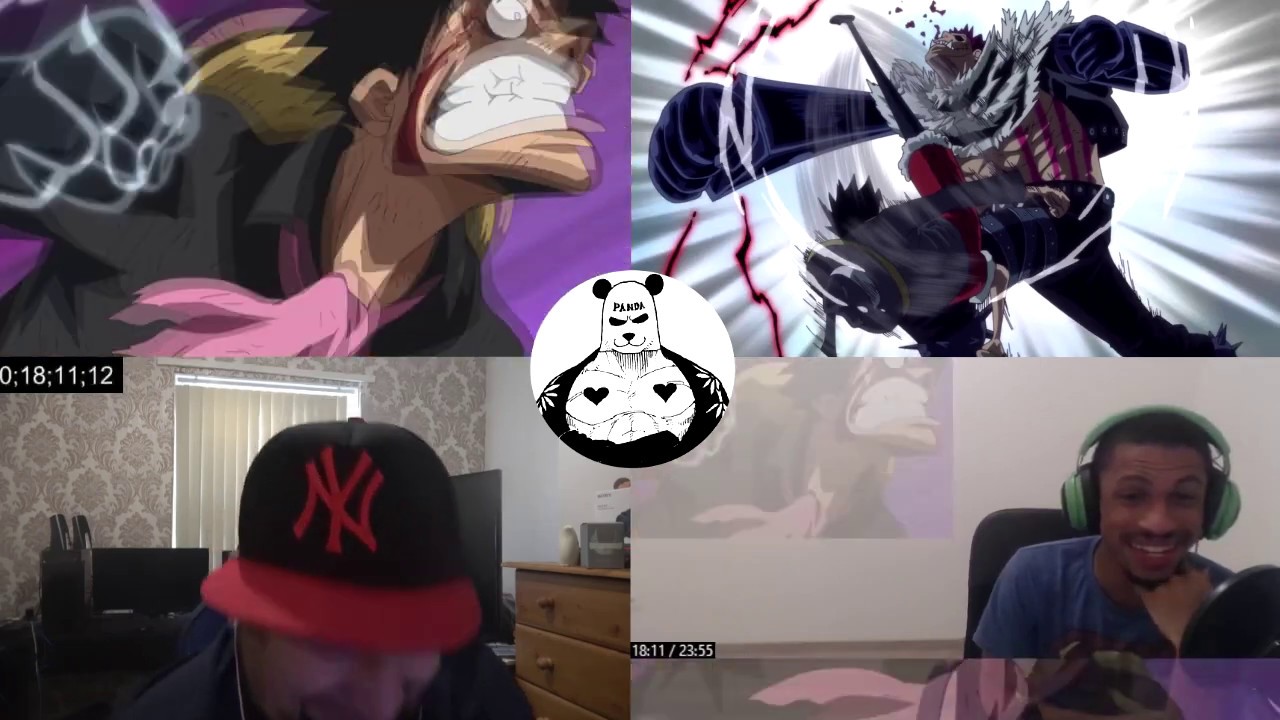 Luffy Hits Katakuri reaction mashup - one piece