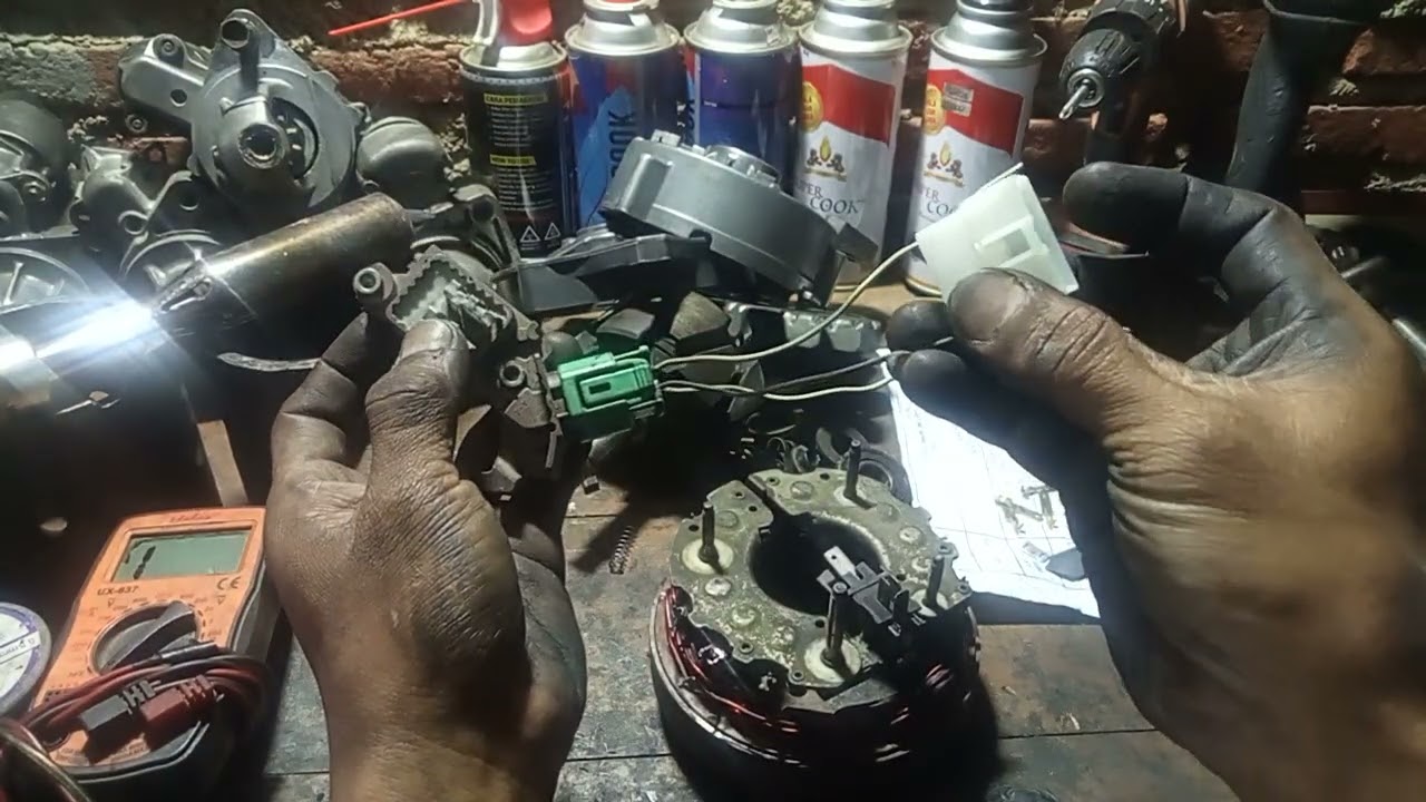 IC regulator untuk pengisian alternator kijang biar bisa lebih stabil
