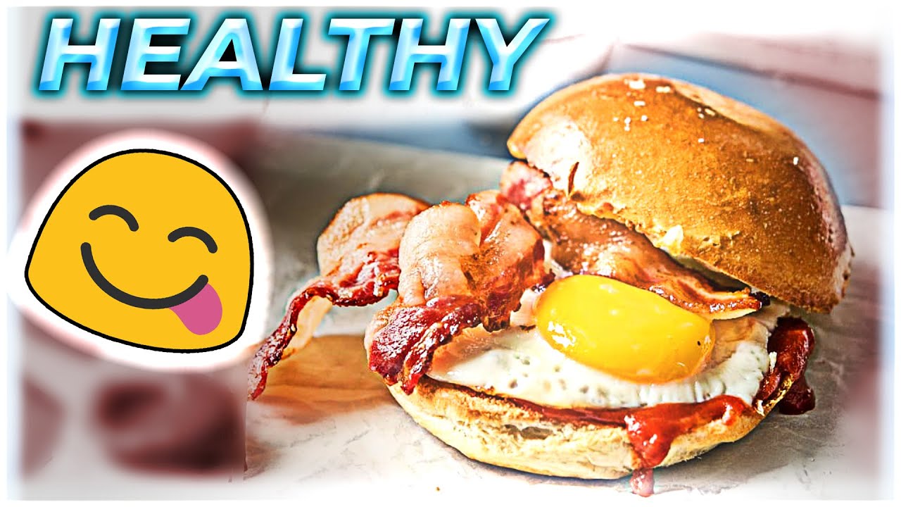 Healthy Bacon Egg and Cheese!