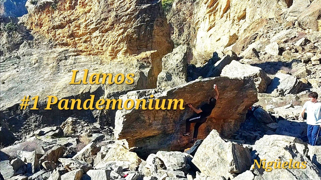 Pandemonium | Sector Llanos #1 | Nigüelas Bouldering