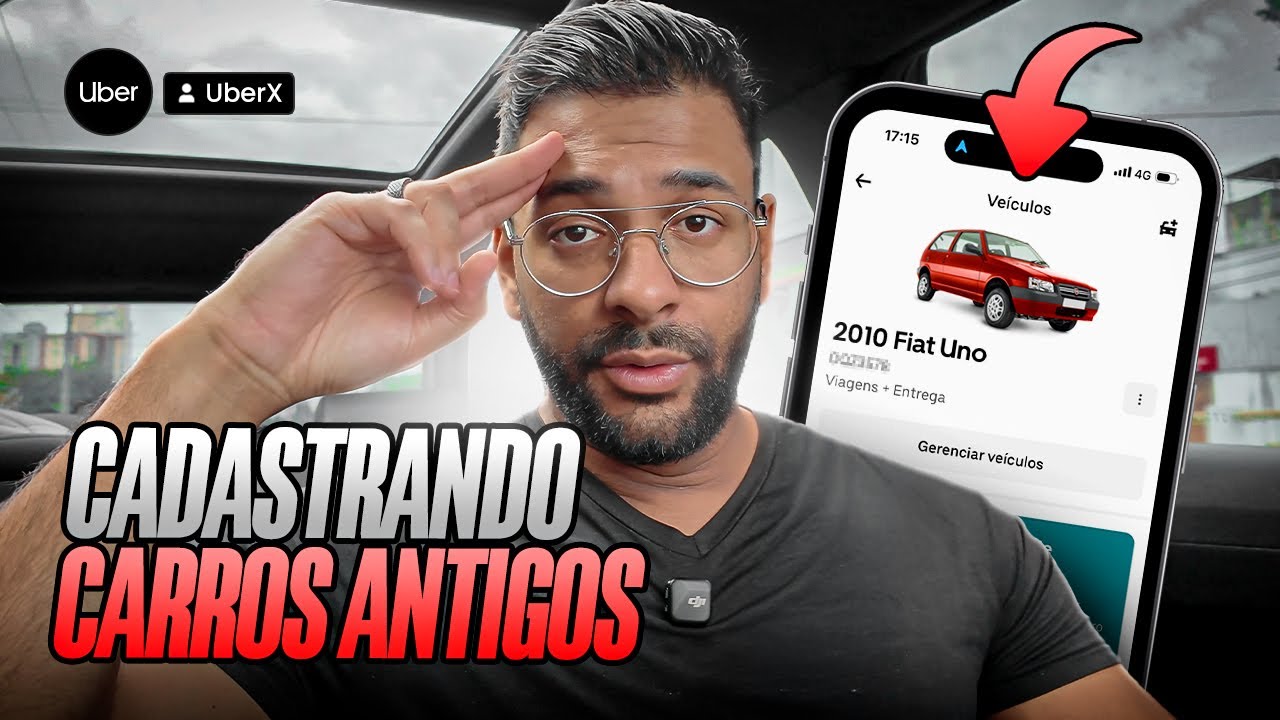 Como cadastrar carro antigo na Uber [completo e atualizado 2025]