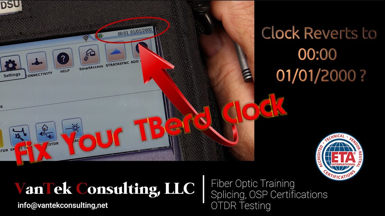 TBerd Clock Battery Replacement...does your TBerd 2000 clock and calendar reset to 00:00 01/01/2000?