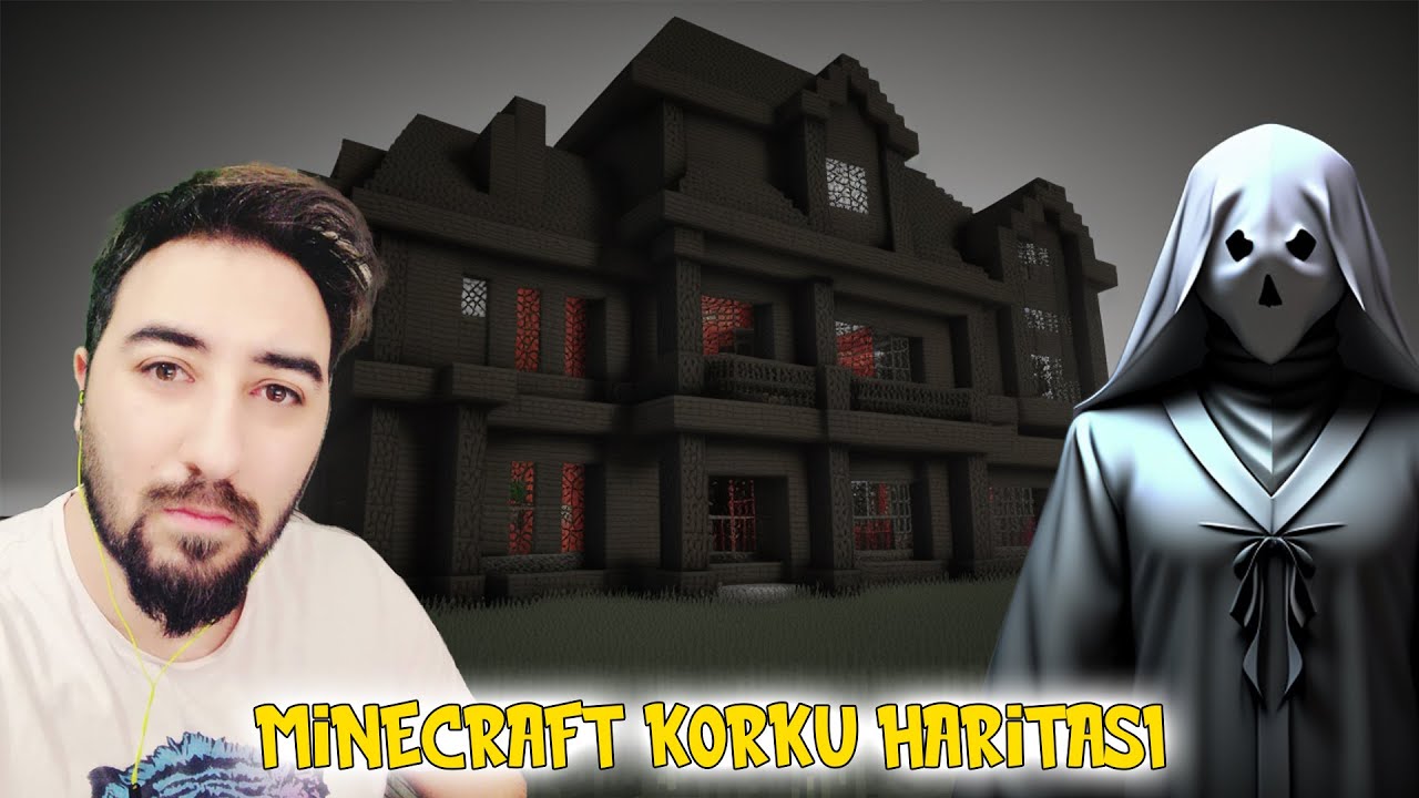 BÖYLE KORKUNÇ BİR HARİTA OLAMAZ! - Minecraft Korku Haritası (JUMPSCARE İÇERİR)