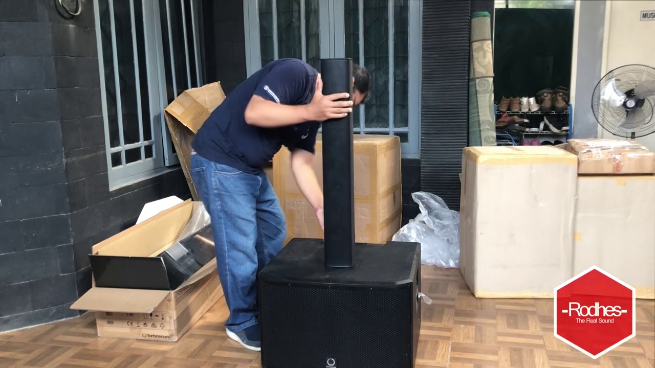 UNBOXING AND REVIEW TURBOSOUND IP SERIES INSPIRE IP 3000 by RODHES