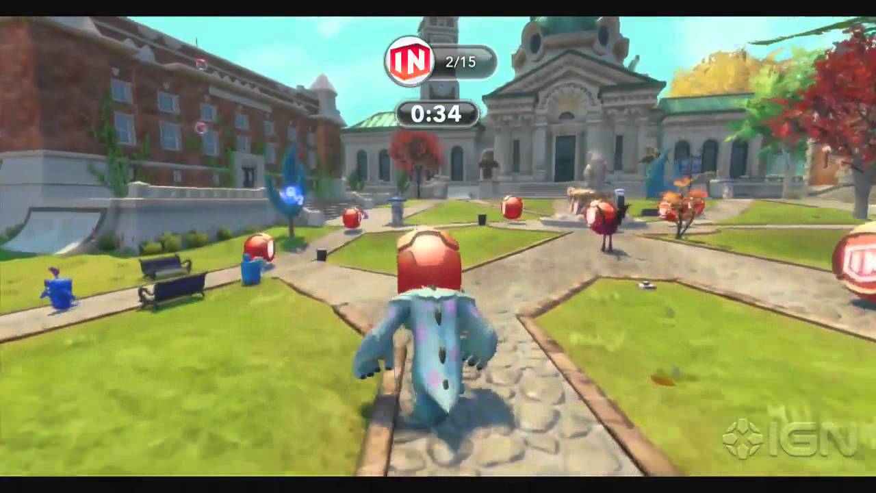 Disney Infinity Walkthrough - Monsters University: Sulley's Campus Collector Challenge