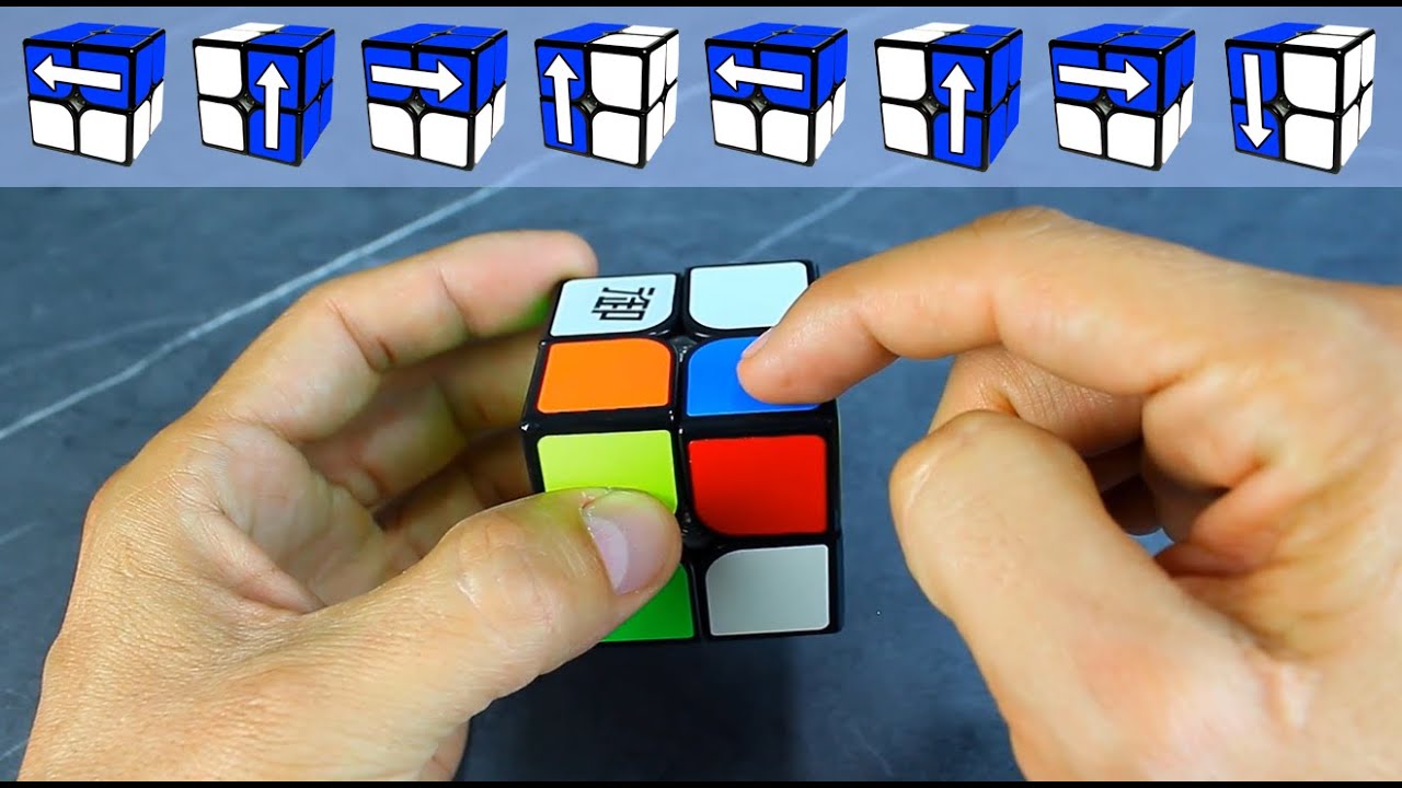 Cómo armar un cubo de Rubk de 2x2 | Principiantes   @Matemáticas profe Alex