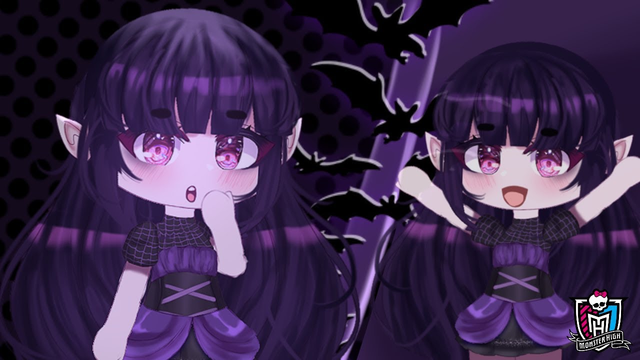 ELISSABAT🦇💜♡#pjmonsterhighchain ♡ monster high gacha club