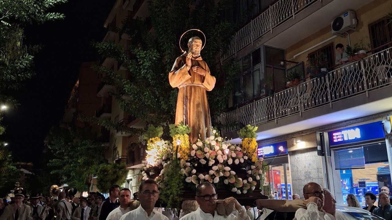 PROCESSIONE DI SAN PIO E SAN FRANCESCO D'ASSISI - BITONTO 23/09/2024
