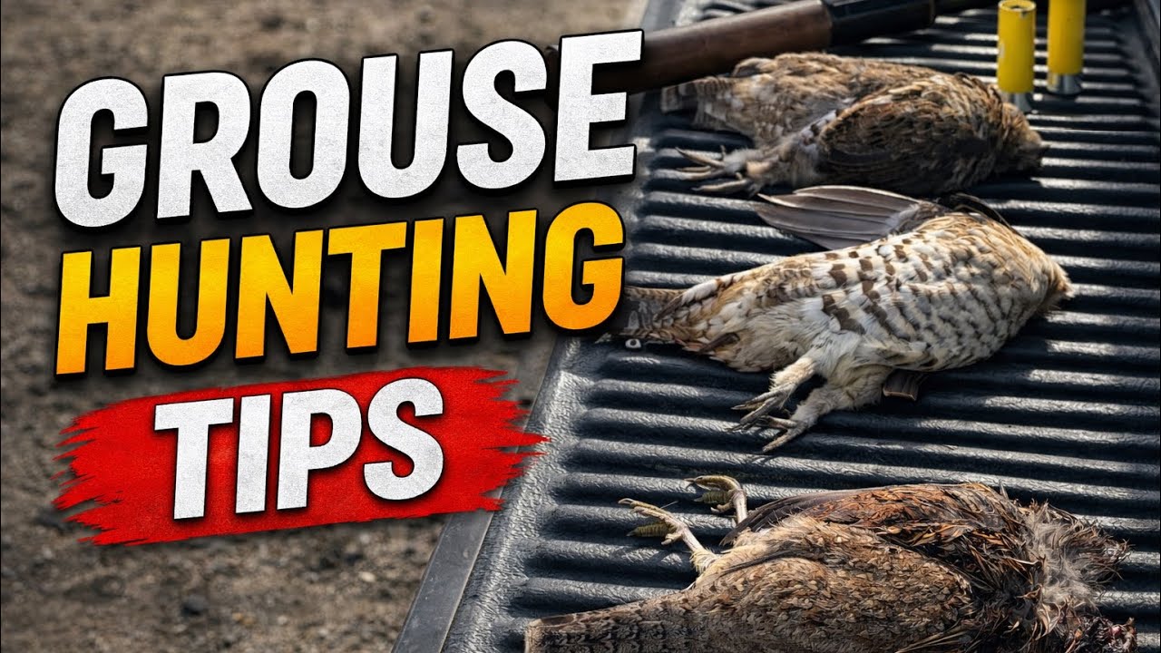 Quick and easy tips to help hunt grouse and upland bird better.