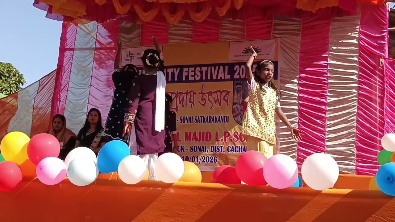 Community festival 🎎 2025-26.   Abdul mazid LP School 🏫