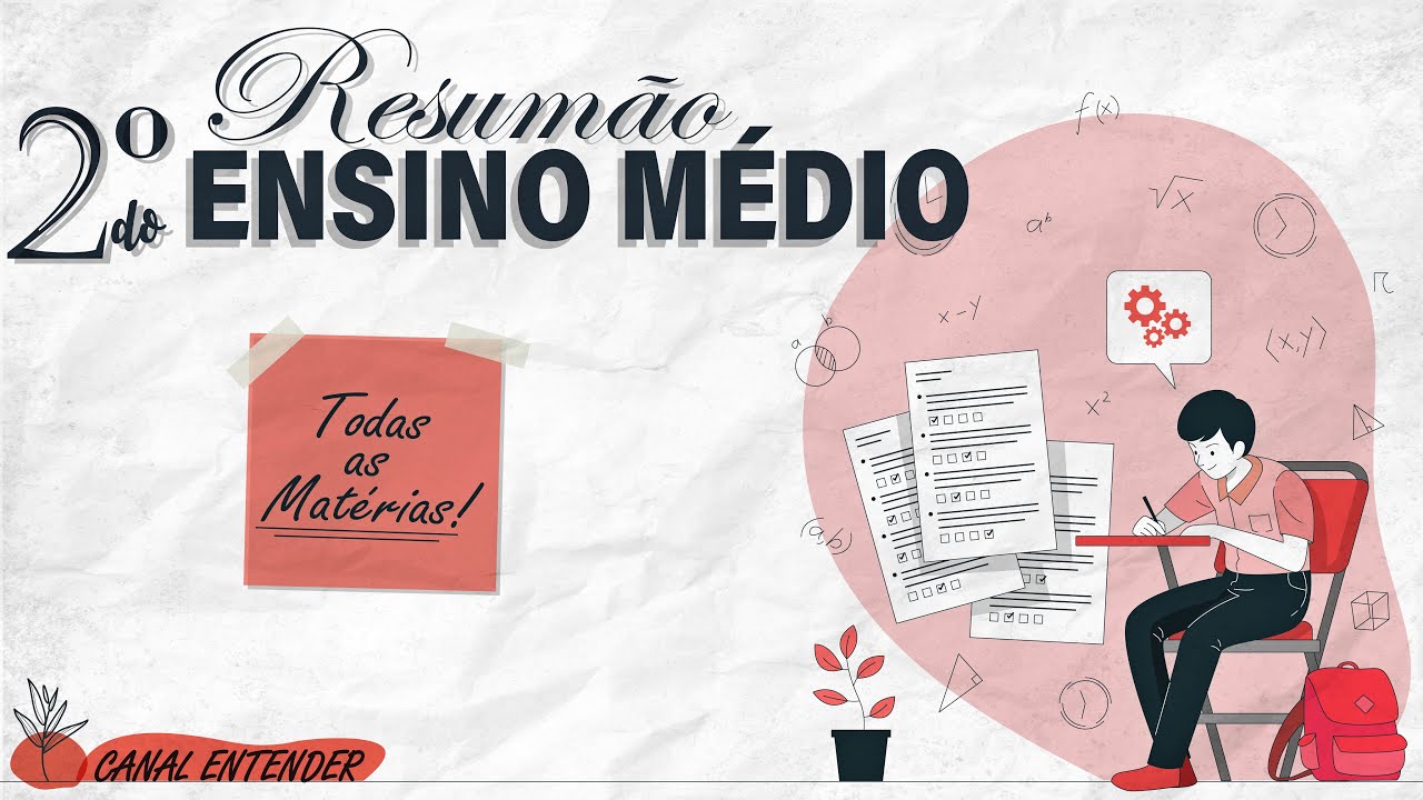 RESUM&Atilde;O 2&ordm; Ano do ENSINO M&Eacute;DIO - Todas as Mat&eacute;rias