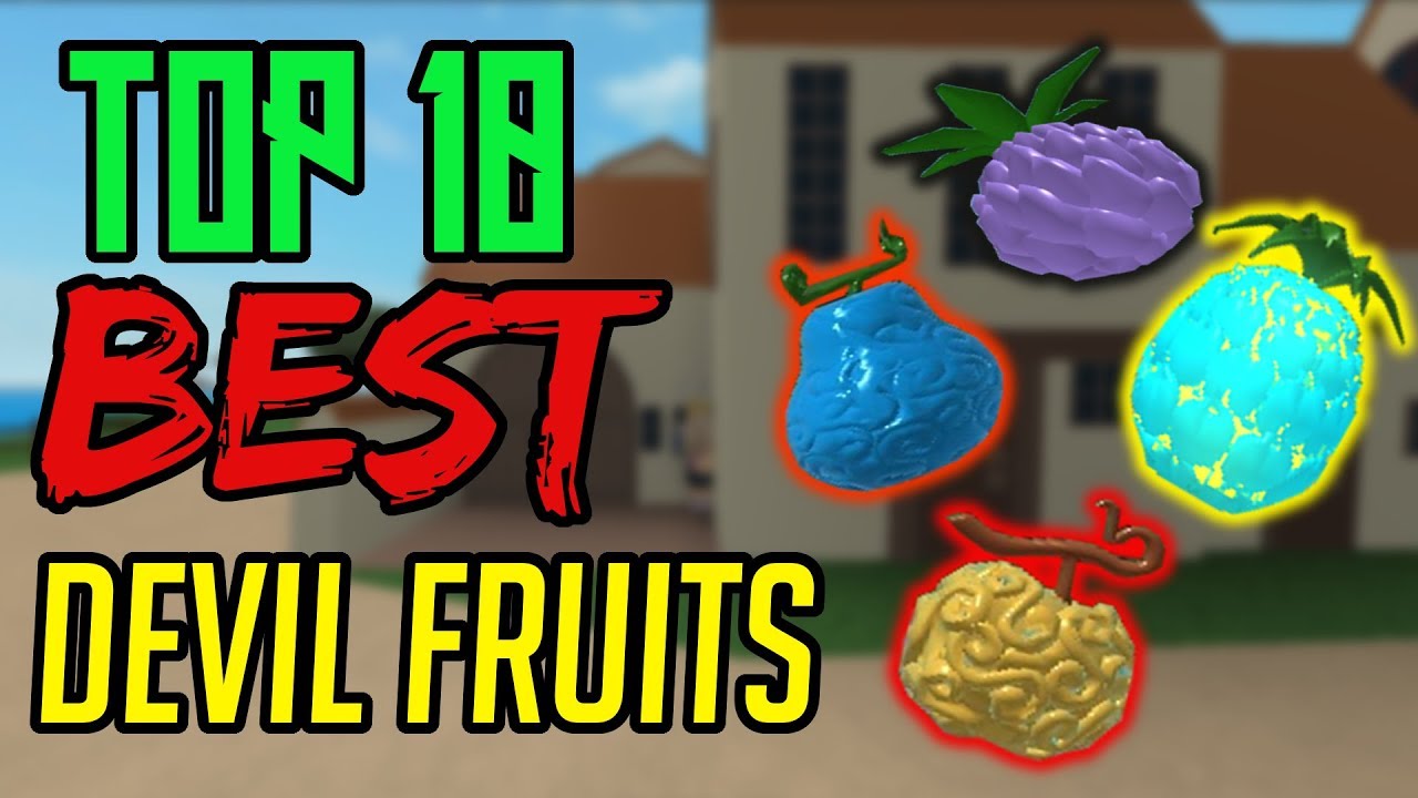 ТОП-10 ЛУЧШИХ ДЬЯВОЛЬСКИХ ФРУКТОВ В ONE PIECE СТИВА | ROBLOX | AXIORE