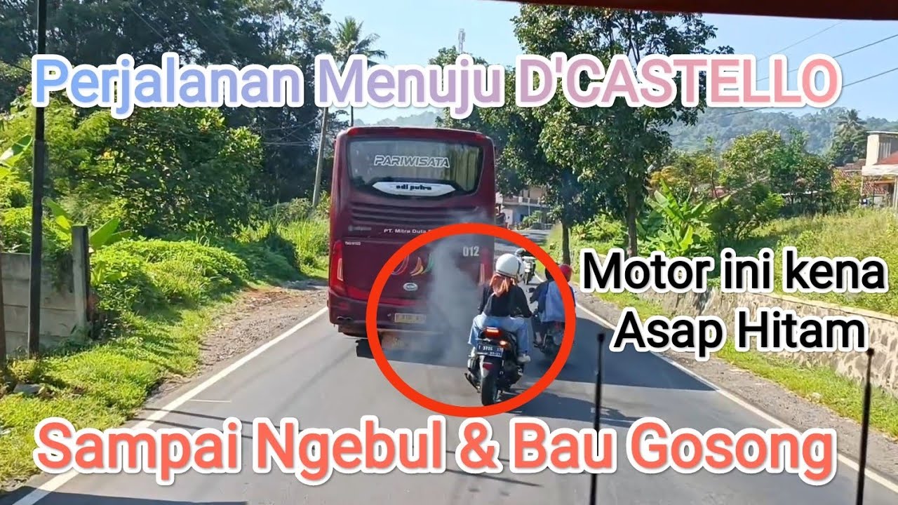 Jalan Menuju CASTELLO Ciater Subang - Jawa Barat | Car Vlog.