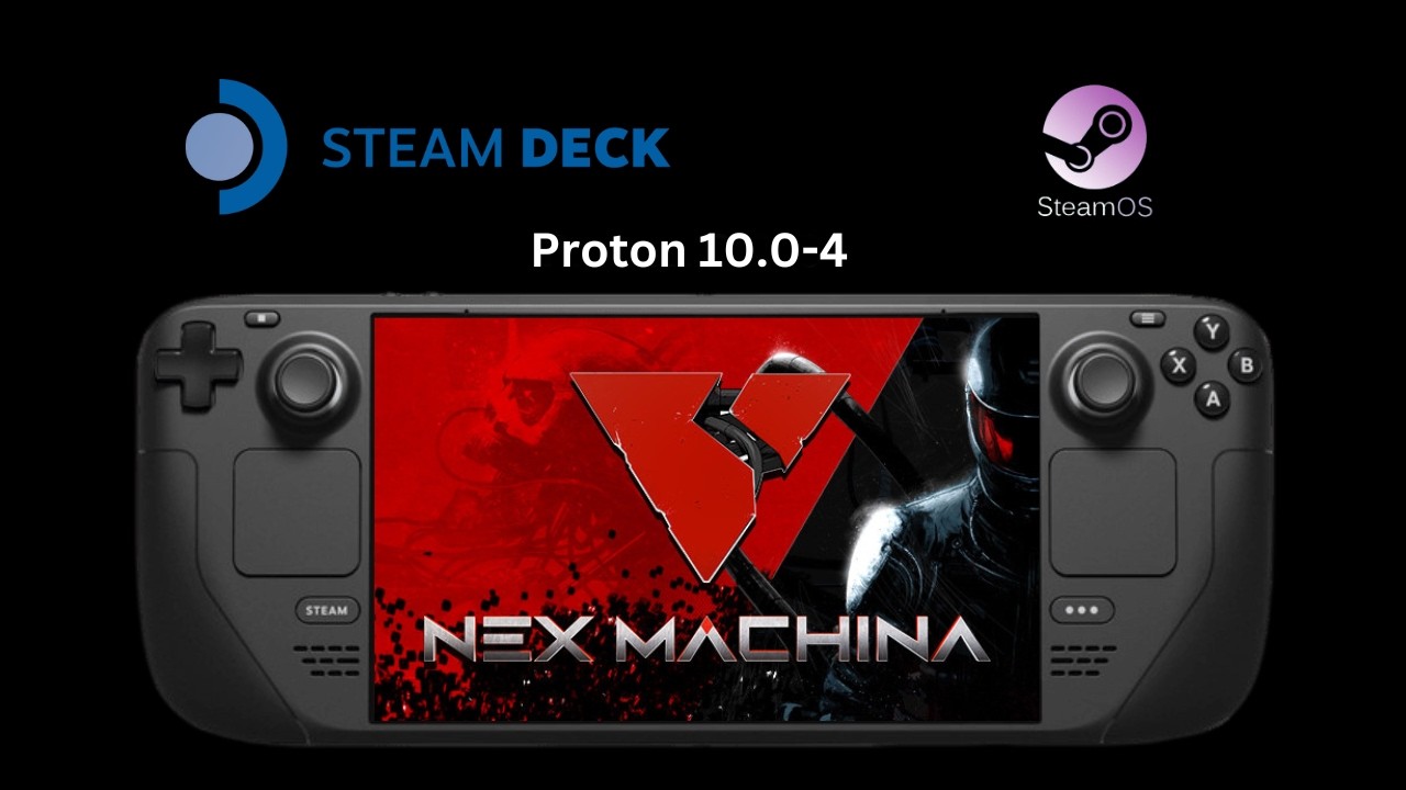 Nex Machina (2017) - Steam Deck Gameplay