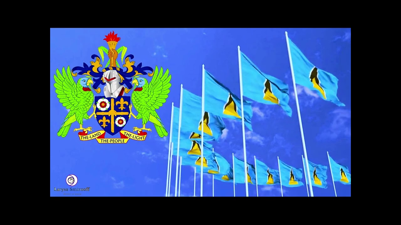 Exclusively Saint Lucia  🇱🇨 22nd February, 1979 Independence Day. Anthem of St. Lucia vocal+ instr.