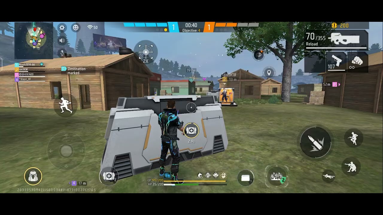 #free fire cs rank Booyah team win 💪