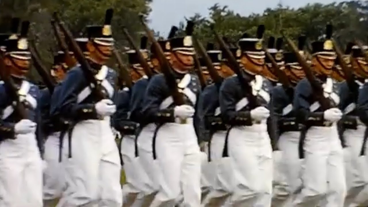 Virginia Military Institute VMI Graduation 1964 - Great Footage of Parade Marching & Awards Ceremony