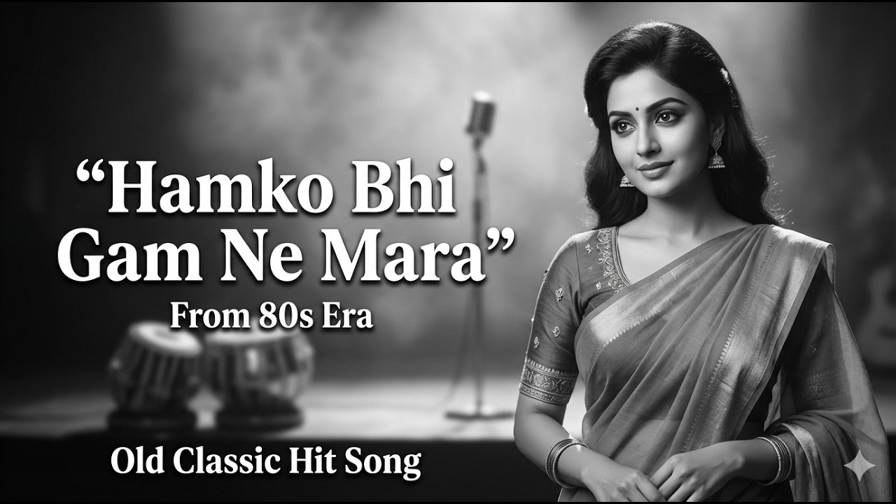 Hamko Bhi Gam Ne Mara (Recreated 80s Retro Version) | Old Is Gold Romantic Classic | Gulmohar Gaane