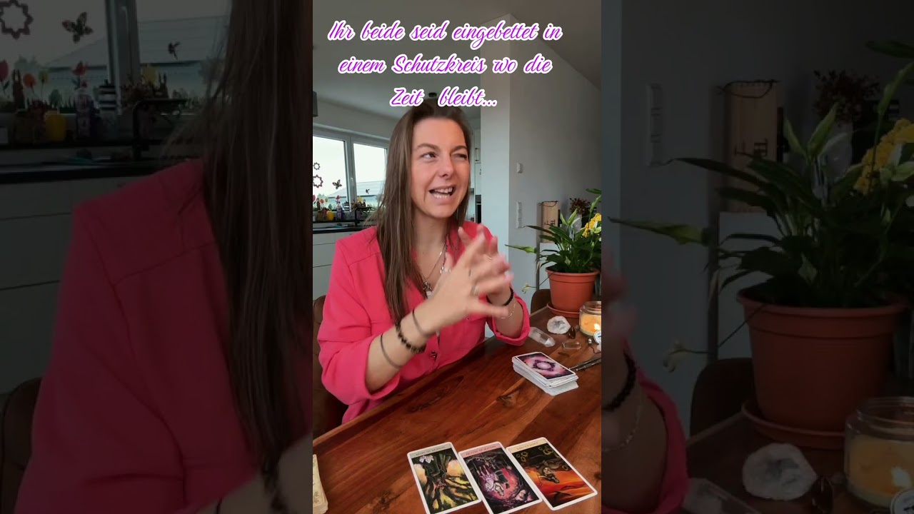 Ihr beide seid eingebettet in einem Schutzkreis….