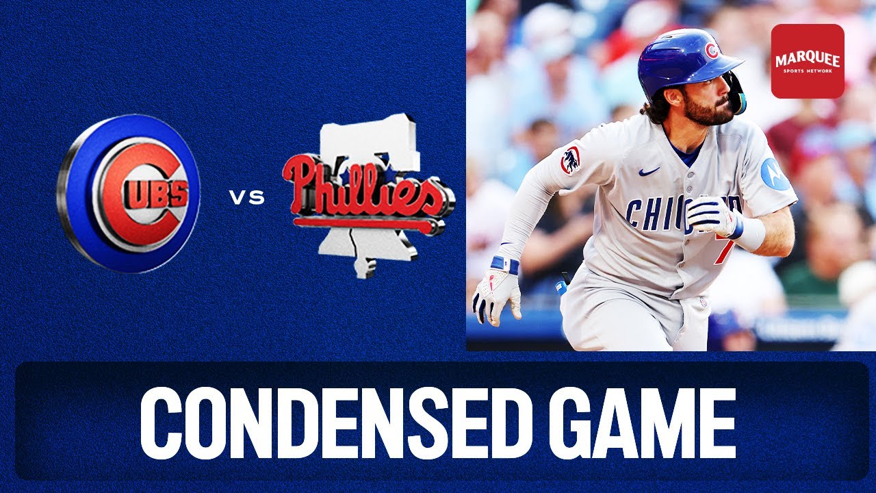 Chicago Cubs vs. Philadelphia Phillies MLB game highlights (June 10, 2025) | Marquee Sports Network