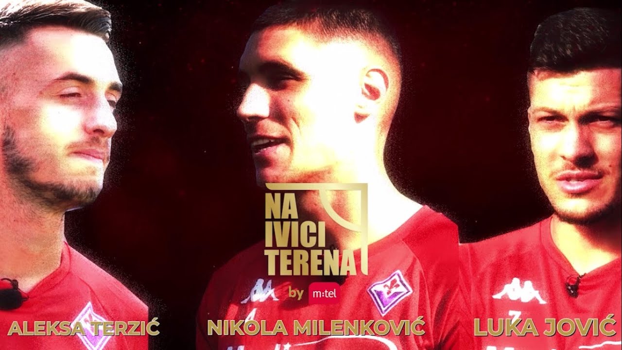 NA IVICI TERENA: Nikola Milenković, Aleksa Terzić  i Luka Jović