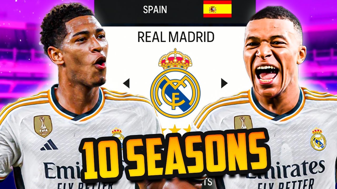 I Takeover Real Madrid For 10 Seasons...