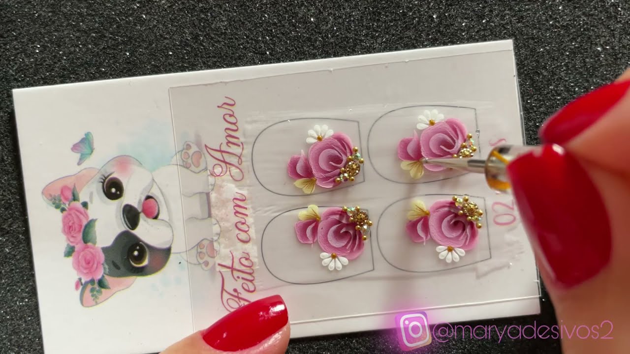 5 MODELOS FÁCEIS DE ADESIVOS DE UNHAS PARA VENDER NO INSTAGRAM
